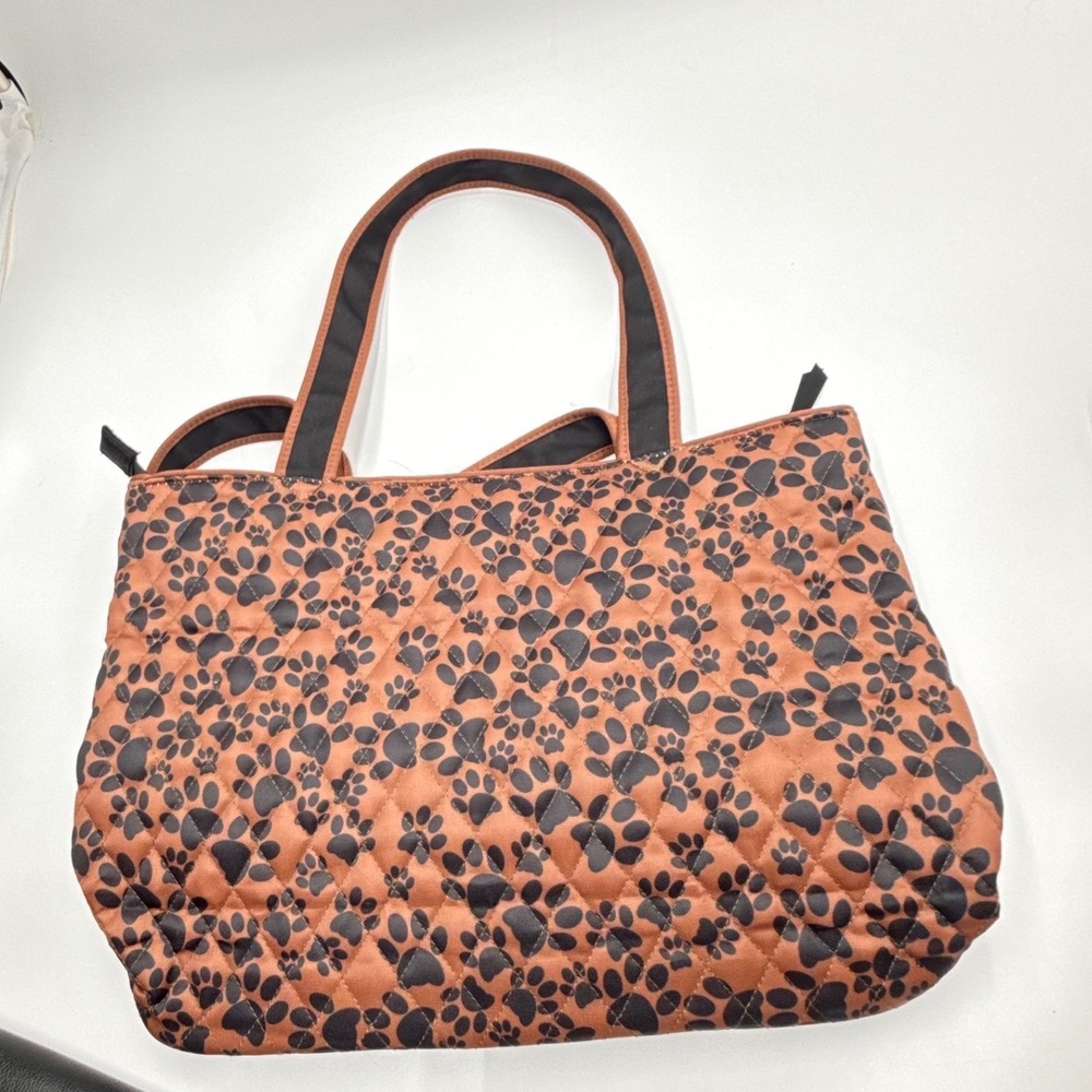 Bradford Exchange Beagle Dog To The Moon And Back Quilted Tote Bag & Wallet Set - Picture 6 of 16